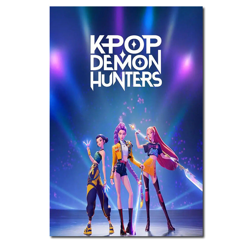 K-pop Demon Hunters Printed posters
