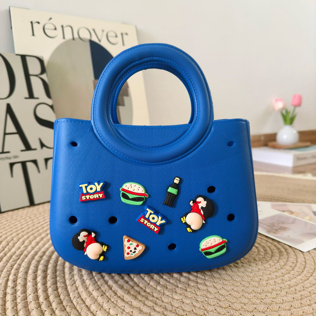 Mini EVA Beach Handbag DIY Beach Bogg Bag for kids