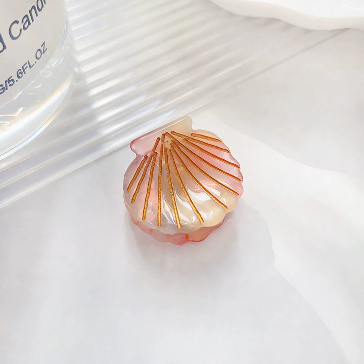 Seaside Shell shape mini hair clip