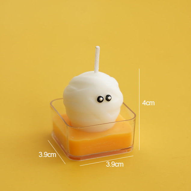 Halloween scented candle pumpkin ghost candle ornaments
