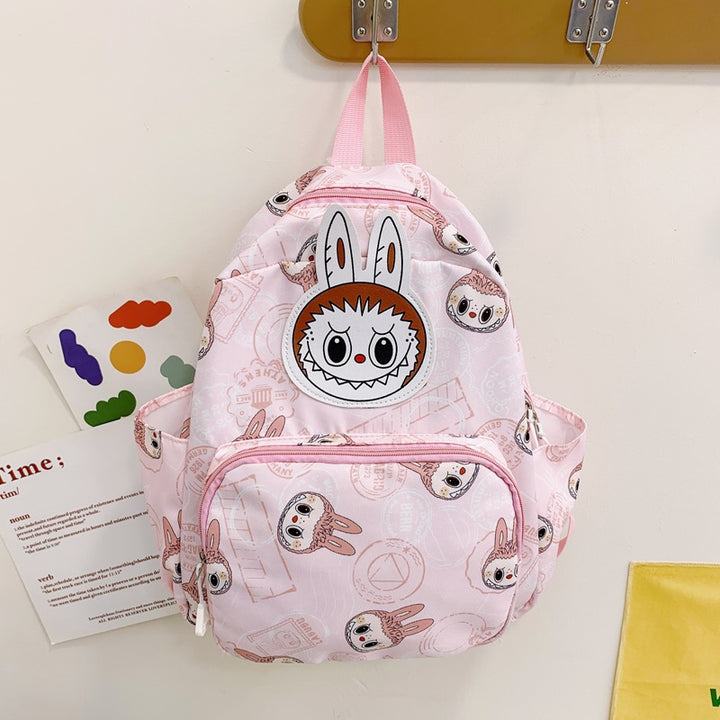 Labubu printed children's schoolbags large capacity backpack