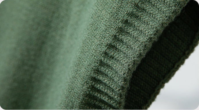 Embroidered knitted vest sleeveless sweater top for women