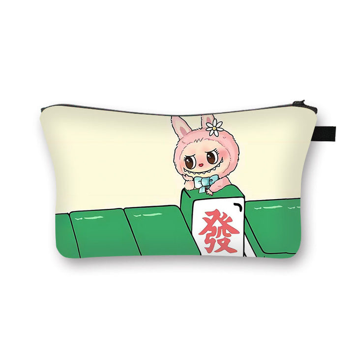 Labubu cosmetic bag portable toiletry bag