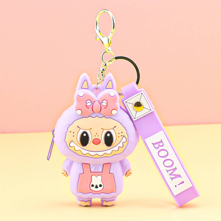 Labubu cute coin purse key chain labubu gift
