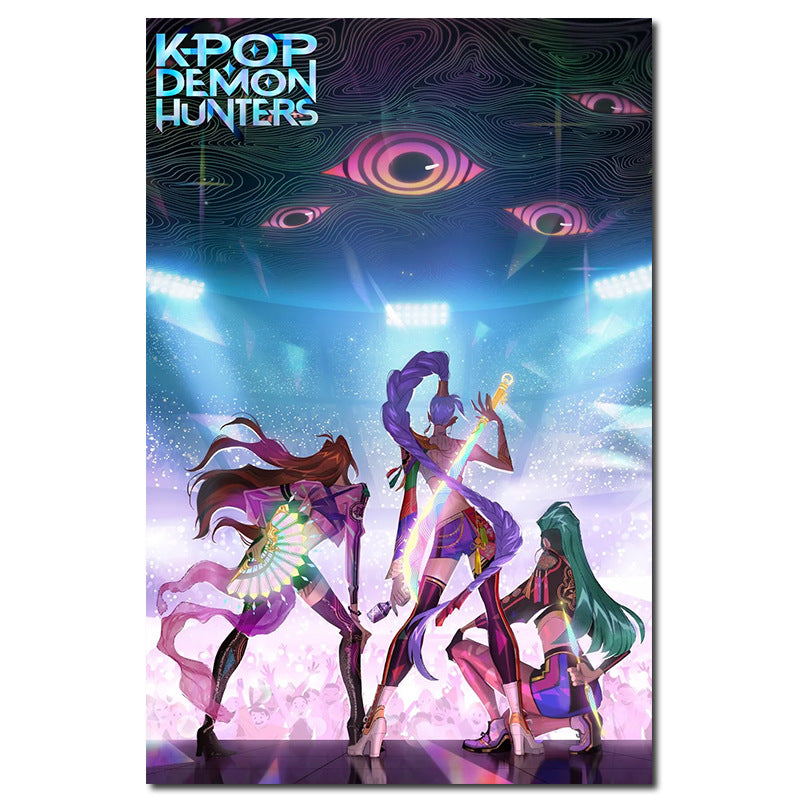 K-pop Demon Hunters Printed posters