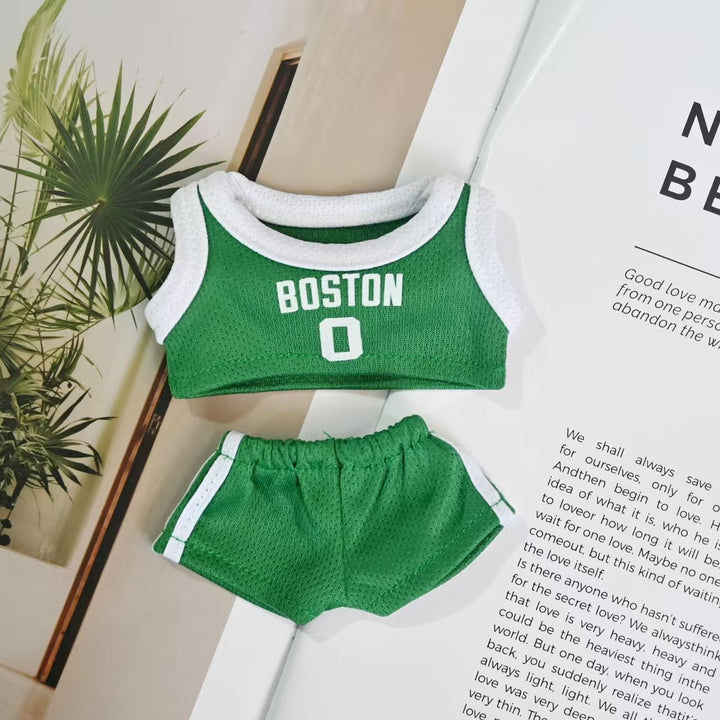 Handmade football soccer jersey for Labubu dolls sport set