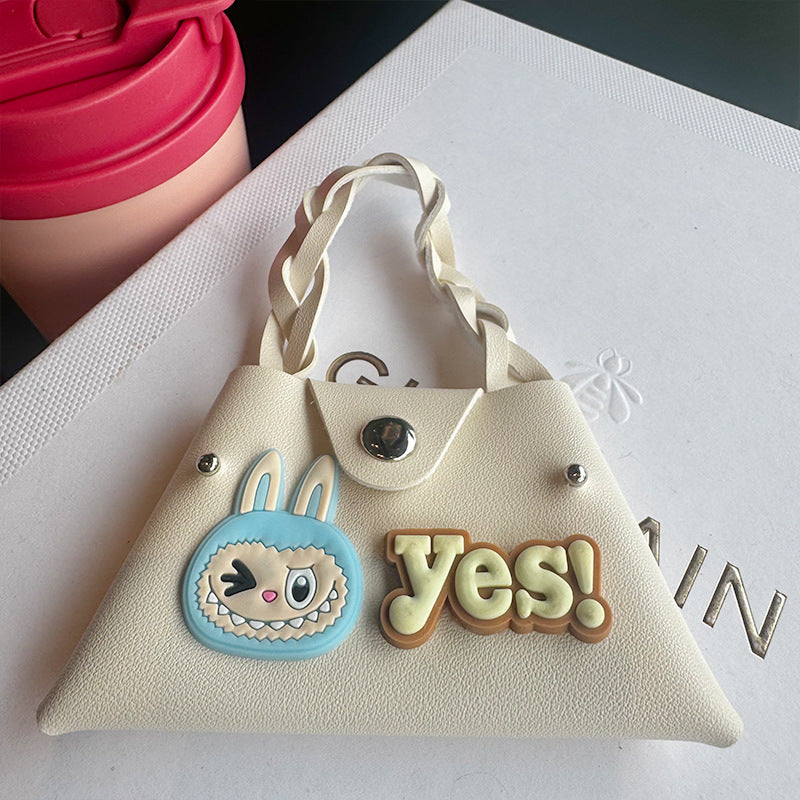 Labubu small Headphone bag mini coin bag
