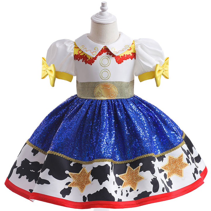 Toy Story Jessie cosplay dress performance birthday dress