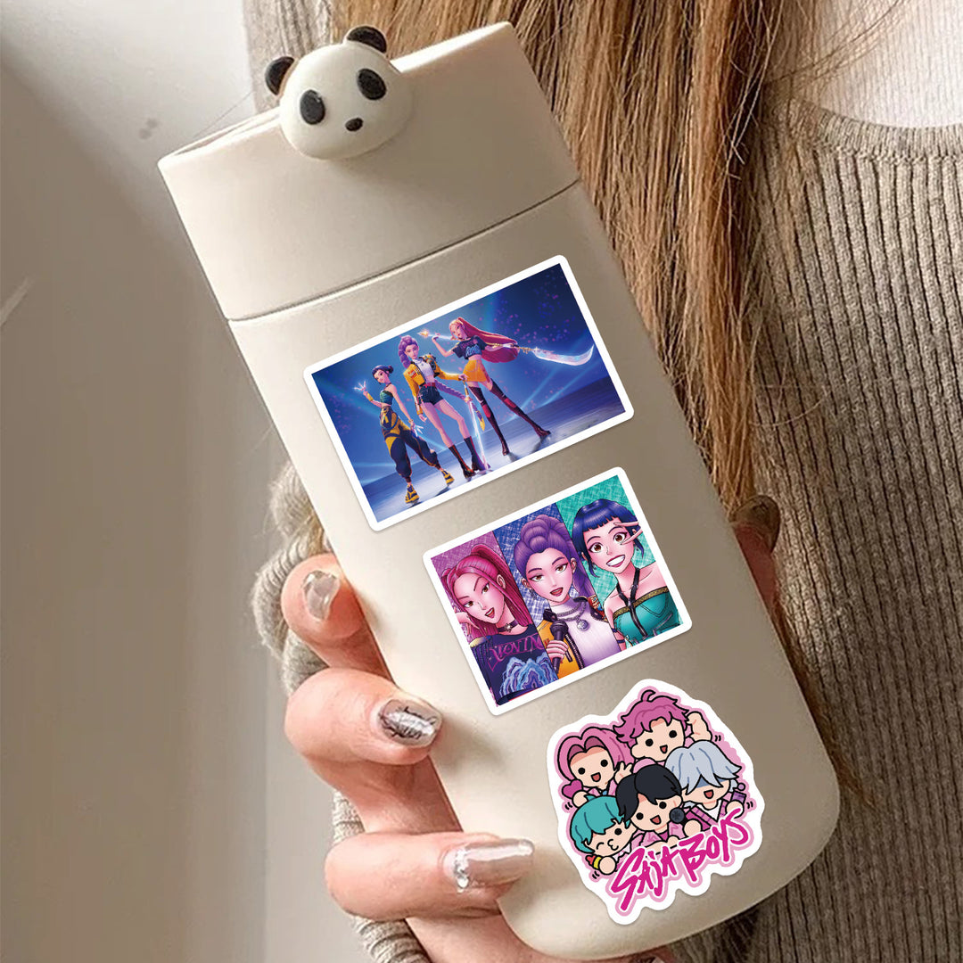 KDH K-pop inspired Waterproof Stickers Pack of 60