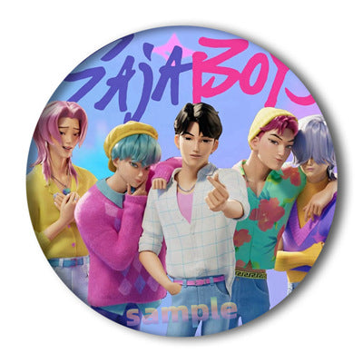 K-pop Demon Hunters Inspired Badges