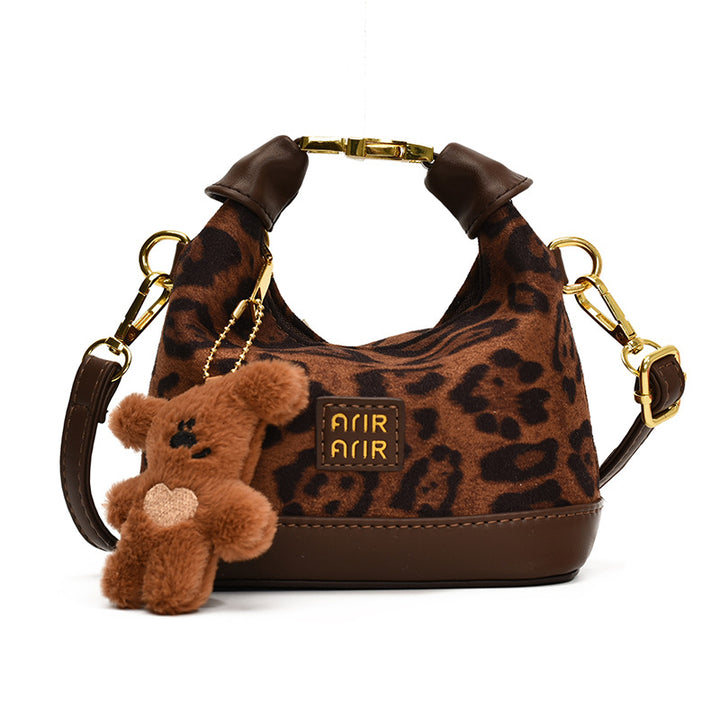 Girls plaid mini handbag shoulder bag