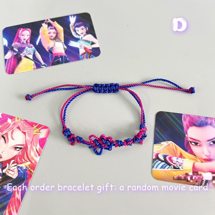 Handmade Kpop Demon Hunters Bracelet Rumi&Jinu Bracelet
