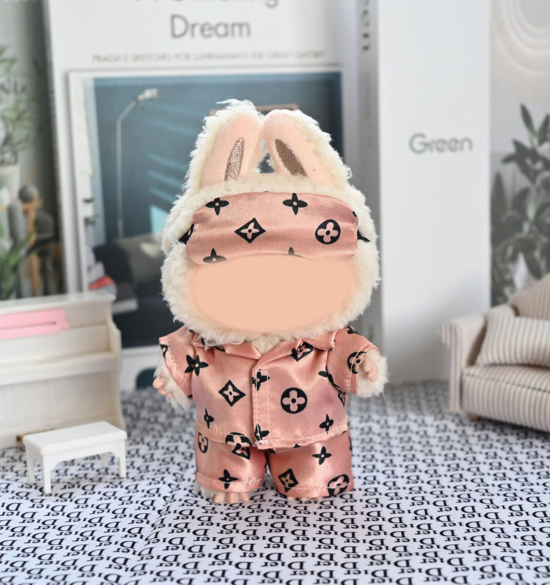 Handmade pajamas set for Labubu