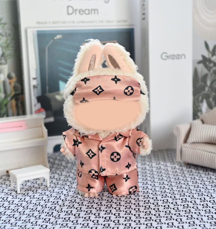 Handmade pajamas set for Labubu