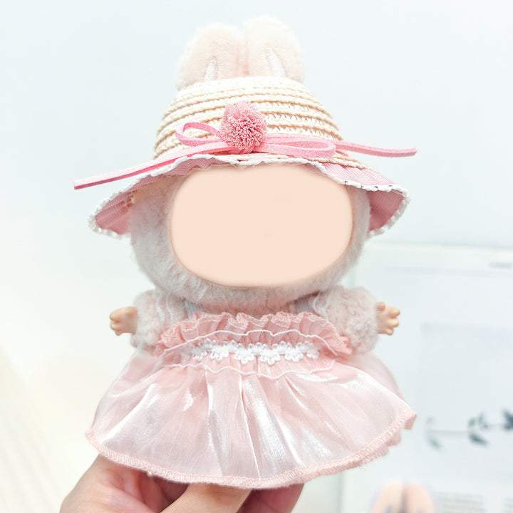 Labubu Pearlescent princess mesh dress dolls clothes