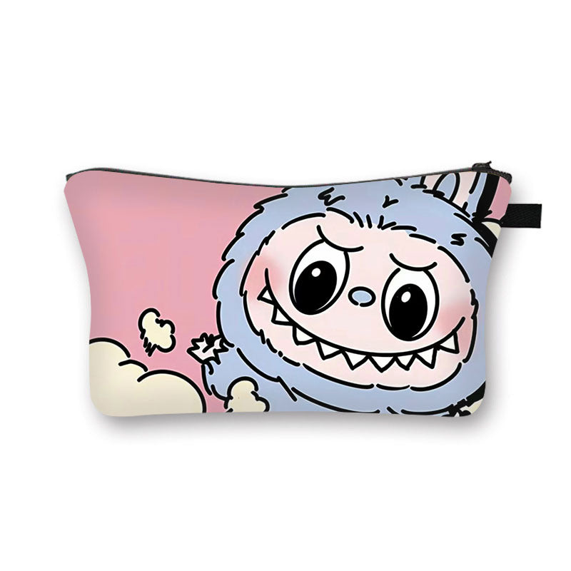 Labubu cosmetic bag portable toiletry bag