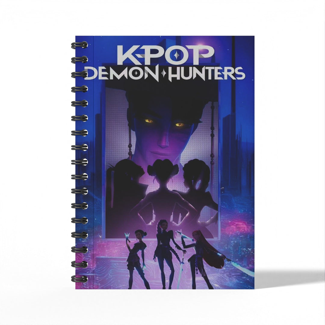 Kpop Demon Hunters coil notebook