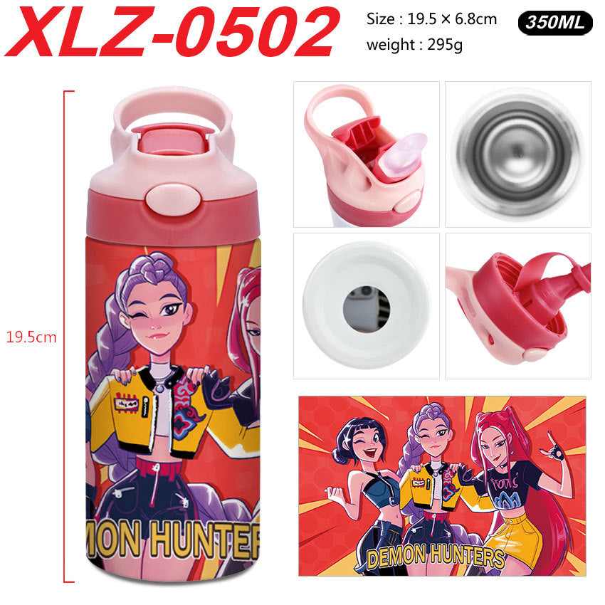 KDH K-pop inspired Stainless steel thermos Cups students Tumblers-350ml