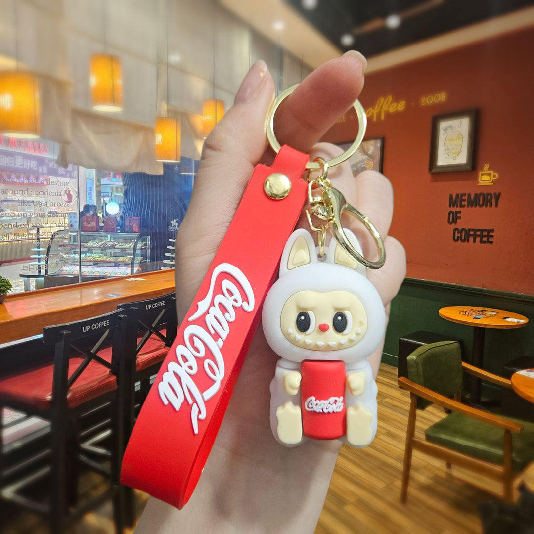 Labubu cola Keychain Bag Pendant