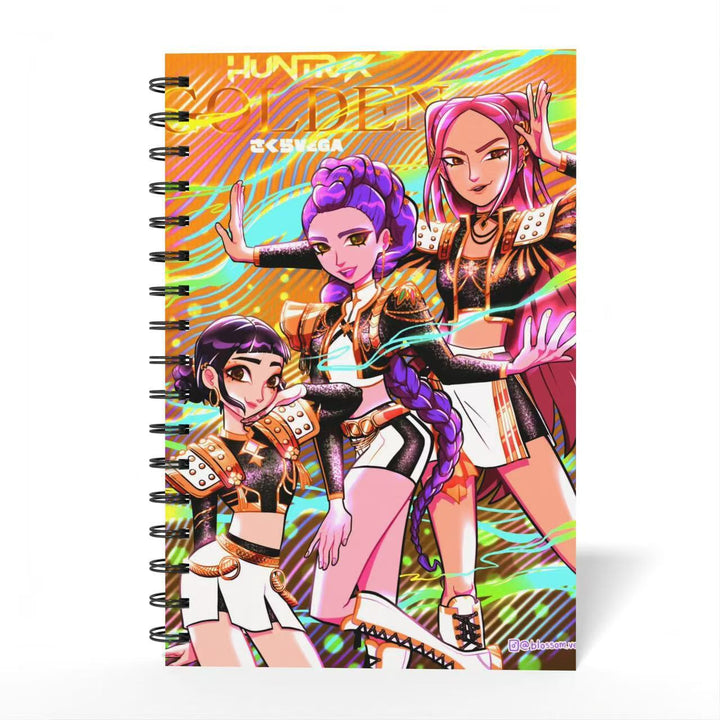 Kpop Demon Hunters coil notebook