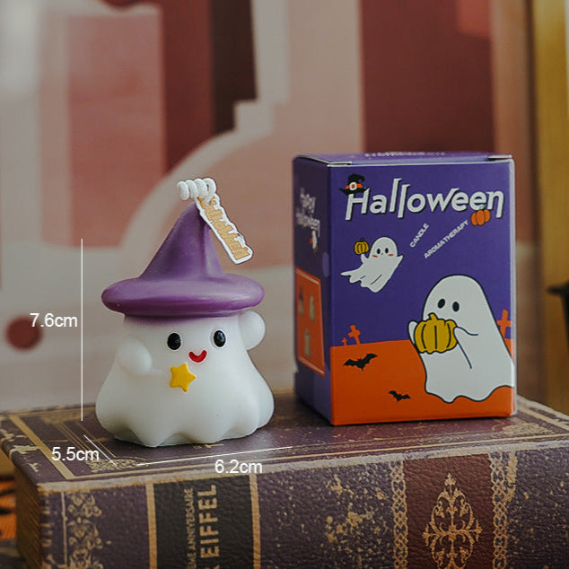 Halloween cute ghost handmade scented candles Halloween gift