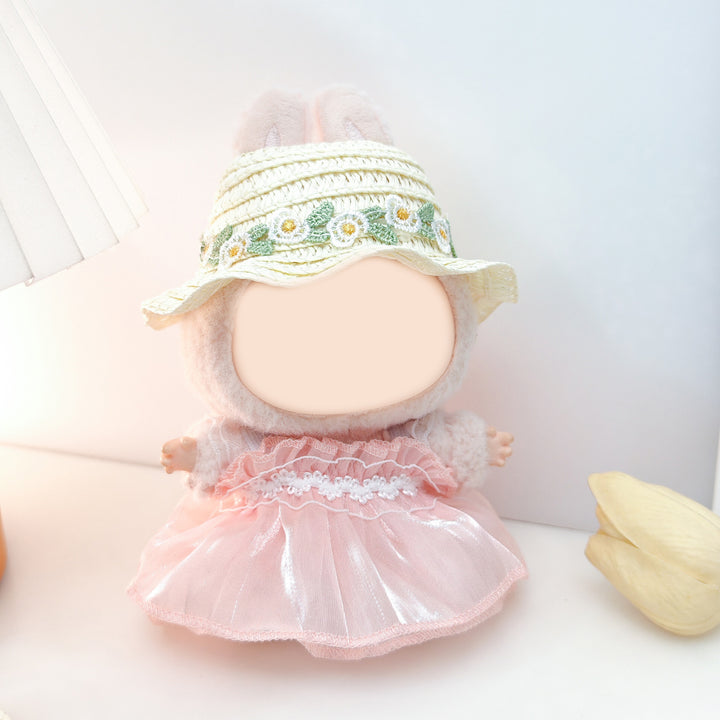 Labubu Pearlescent princess mesh dress dolls clothes