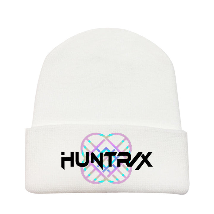 Kpop Demon Hunters knitted beanie hat-white