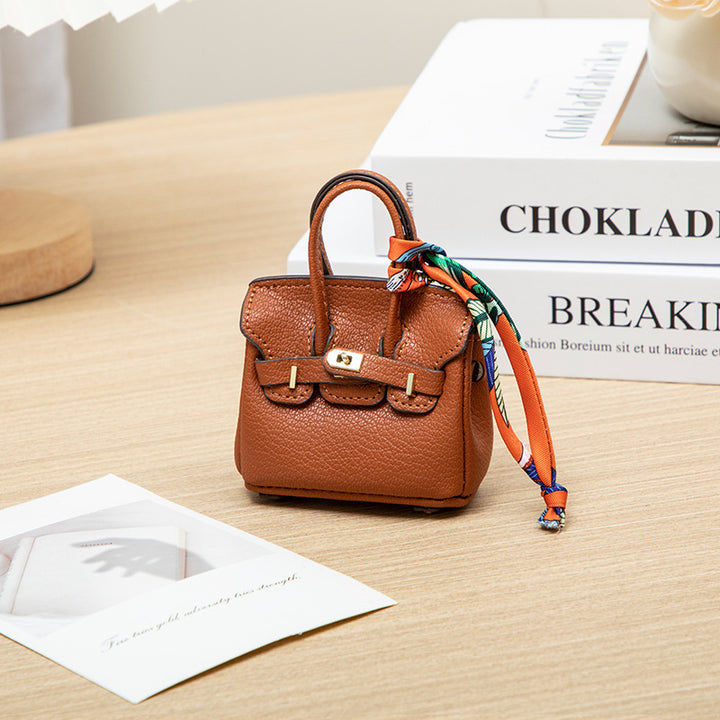 Mini Bag Pendant Creative Leather designer Bag Pendant