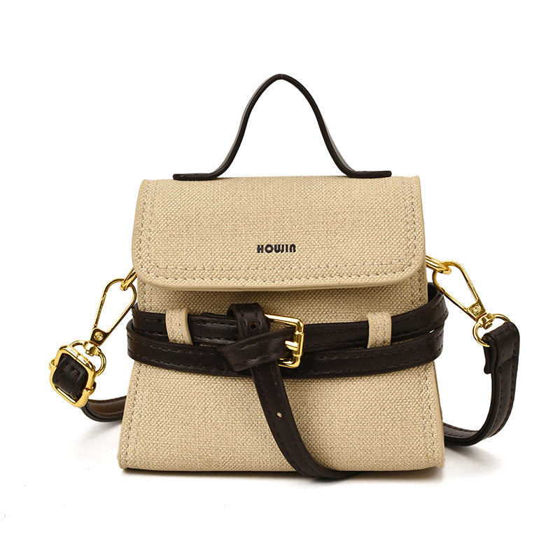 Leopard tie-me mini handbag fashion crossbody bag