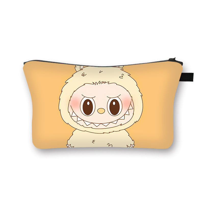 Labubu cosmetic bag portable toiletry bag