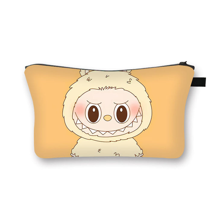 Labubu cosmetic bag portable toiletry bag