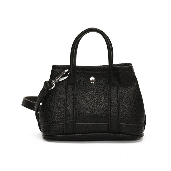 Fashion bucket bag contrast color mini crossbody bag