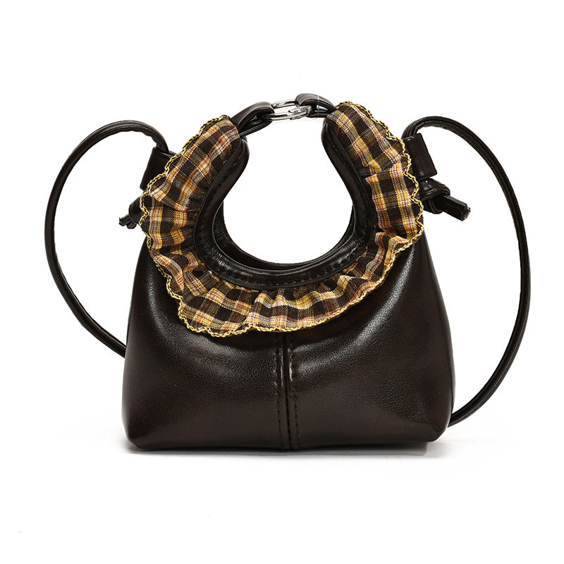 Ruffle Lace mini Handbag Crossbody Bag