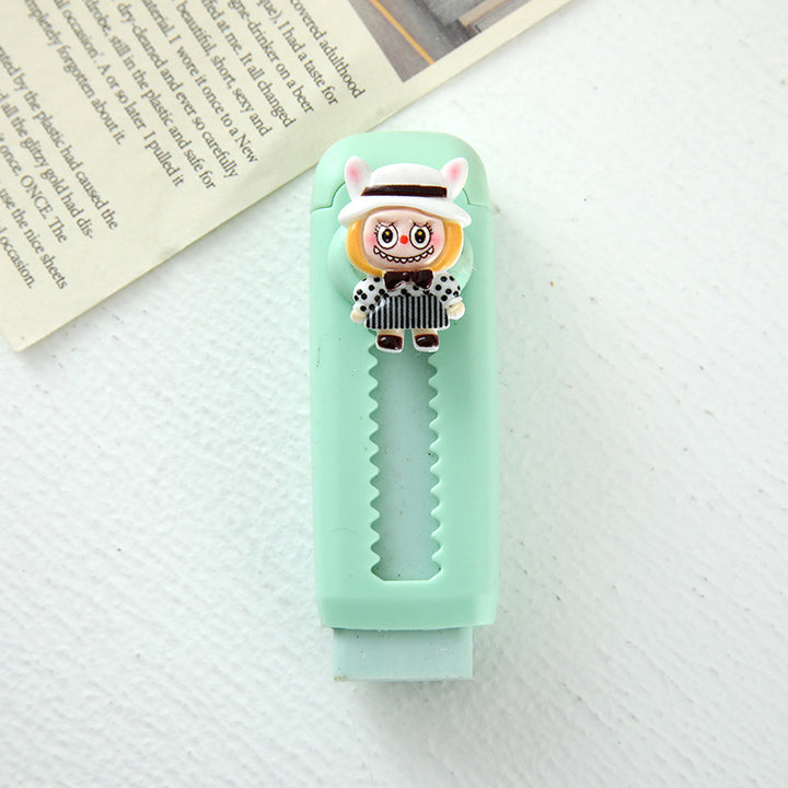 Labubu push-pull eraser cute labubu rubber eraser