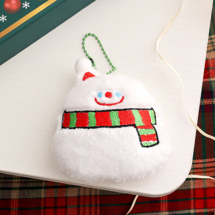 Christmas cute keychain pendant xmas gift