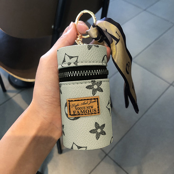 Designer mini Bag keychain lipstick bag