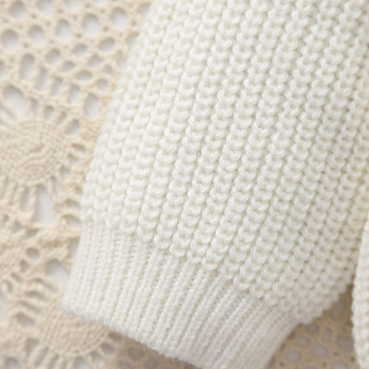 Sweet Birthday Baby Girl Sprinkle Knit Sweater