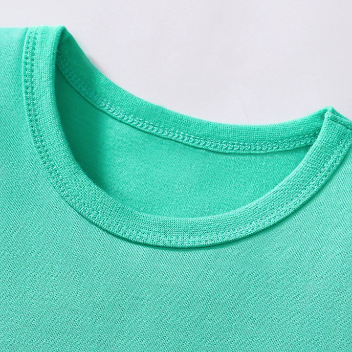 Cute shark printed cotton tee for boys