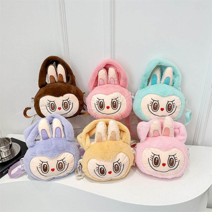 Labubu furry cute handbag labubu crossbody bag