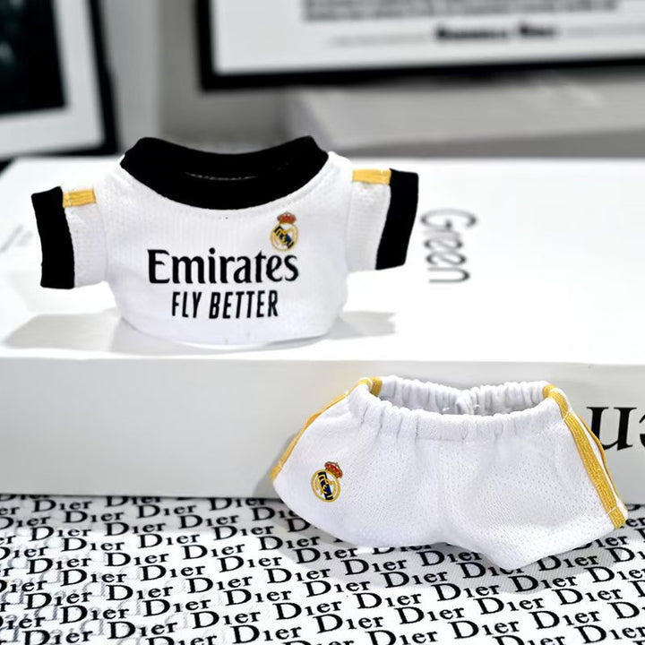 Handmade football soccer jersey for Labubu dolls sport set