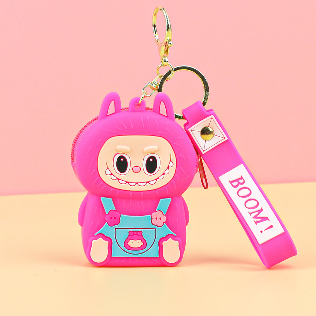 Labubu cute key chain coin purse labubu gift