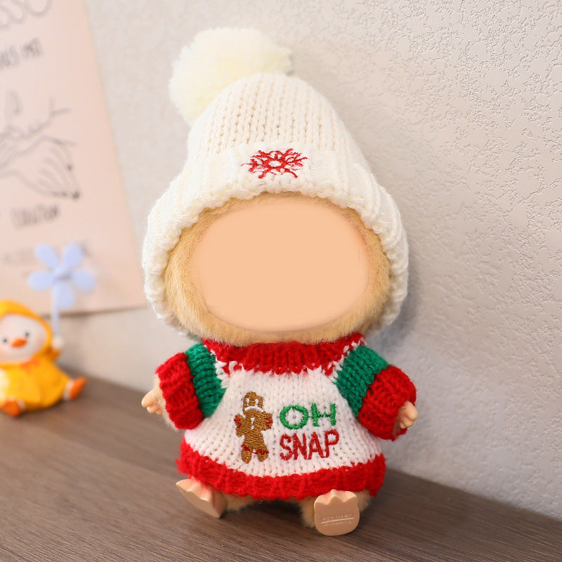 Labubu Christmas dress up dolls Xmas clothes
