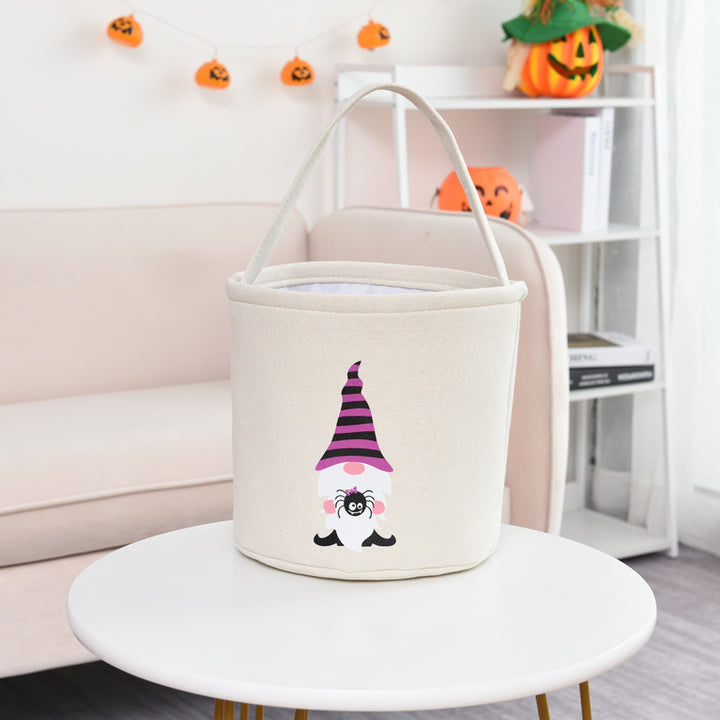 Halloween large capacity candy basket for kids
