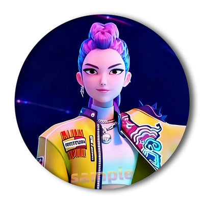 K-pop Demon Hunters Inspired Badges