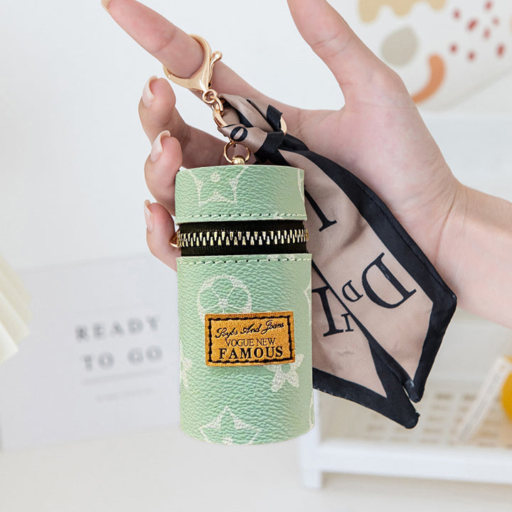 Designer mini Bag keychain lipstick bag