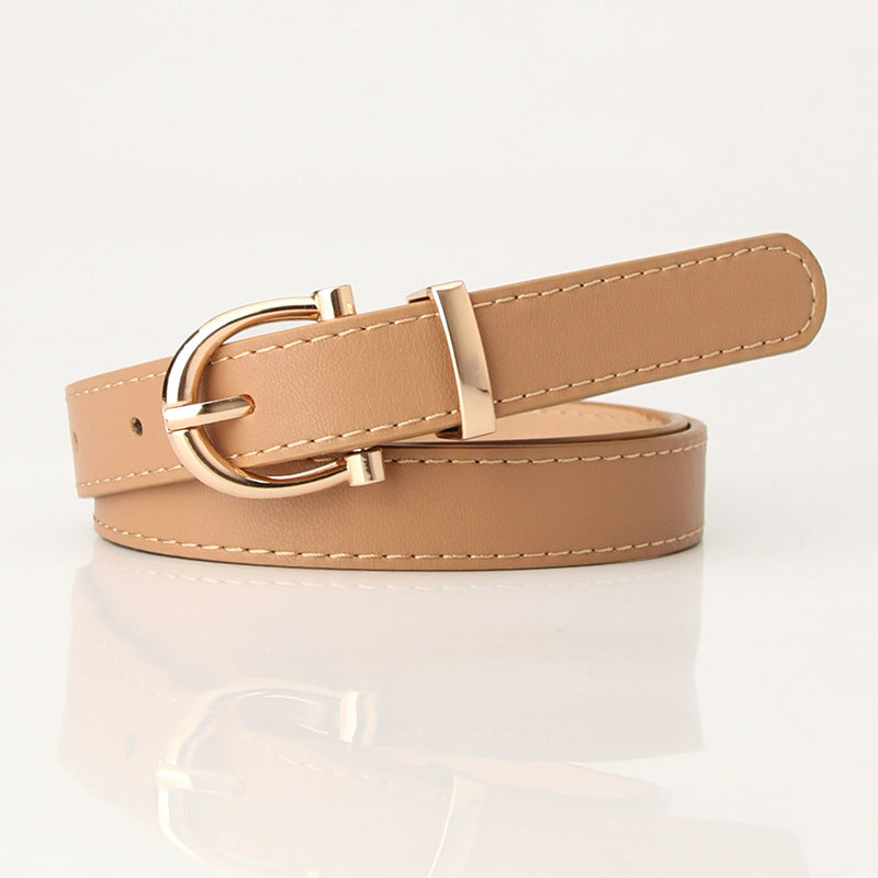 Women's fashion belt clothing deco belt