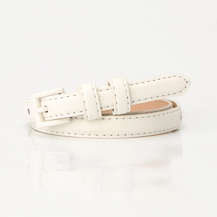 Summer fashion dopamine color women's thin belt