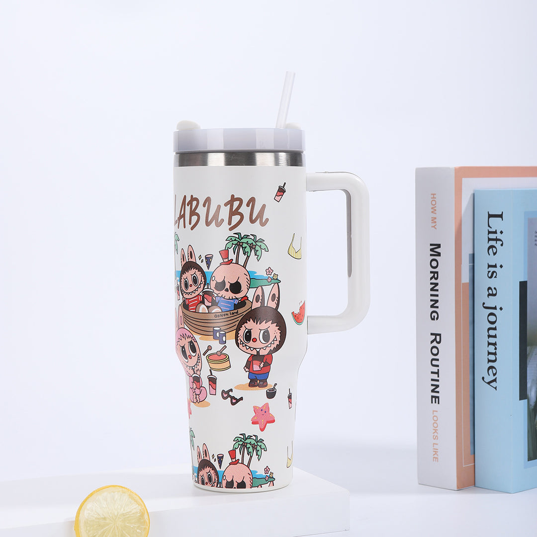 Labubu 40oz Stanley Cups travel Tumblers