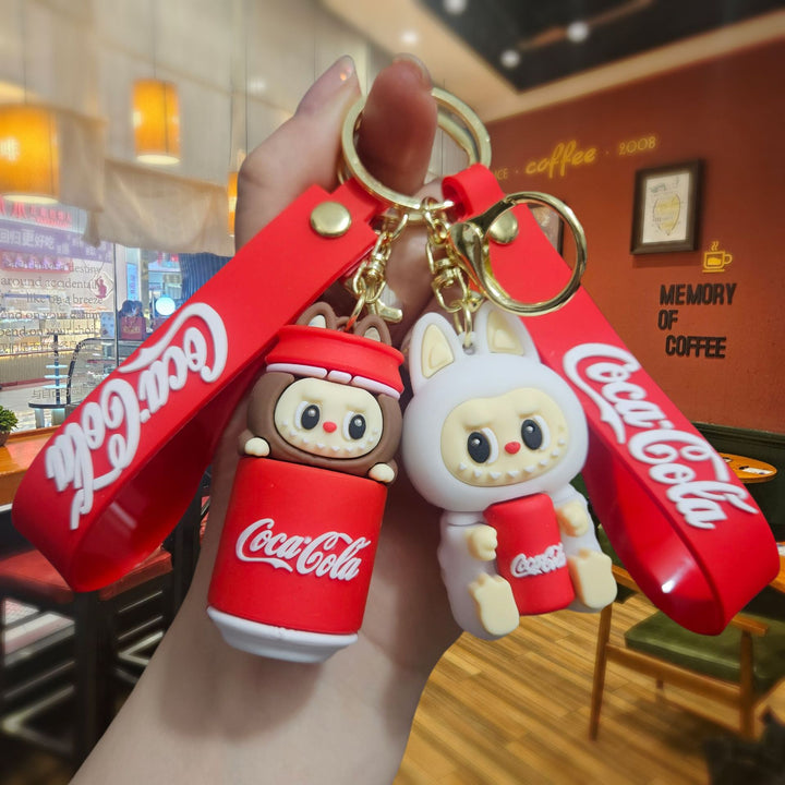 Labubu cola Keychain Bag Pendant