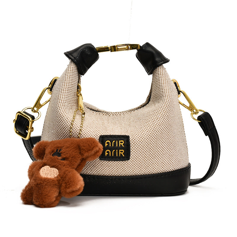 Girls plaid mini handbag shoulder bag